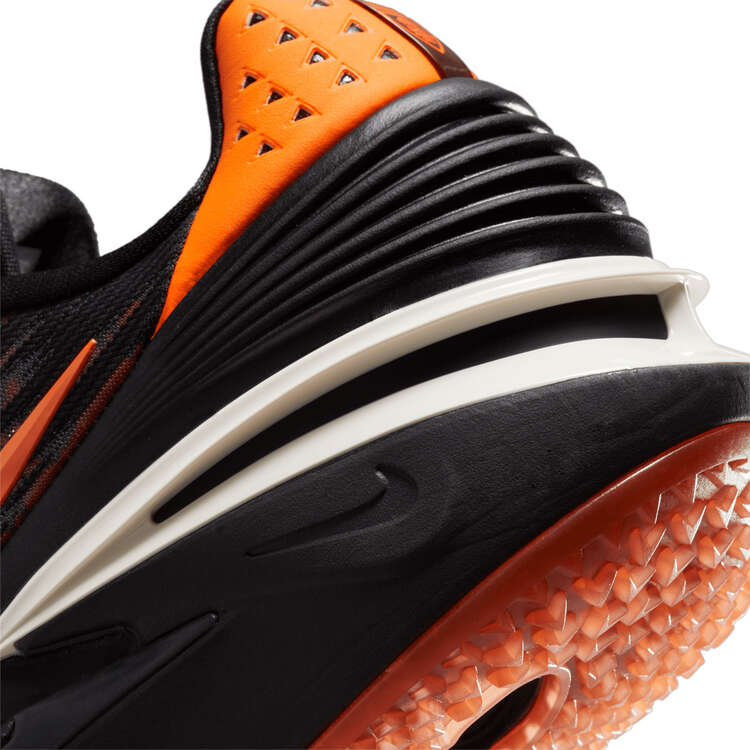 Nike Air Zoom G.T. Cut 2 Basketball Shoes, Black/Orange, rebel_hi-res