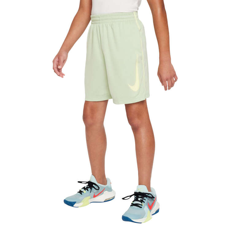 Nike Boys Dri-FIT Multi Training Shorts, Green, rebel_hi-res