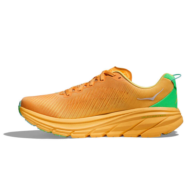 Hoka Rincon 3 Mens Running Shoes Orange US 8, Orange, rebel_hi-res