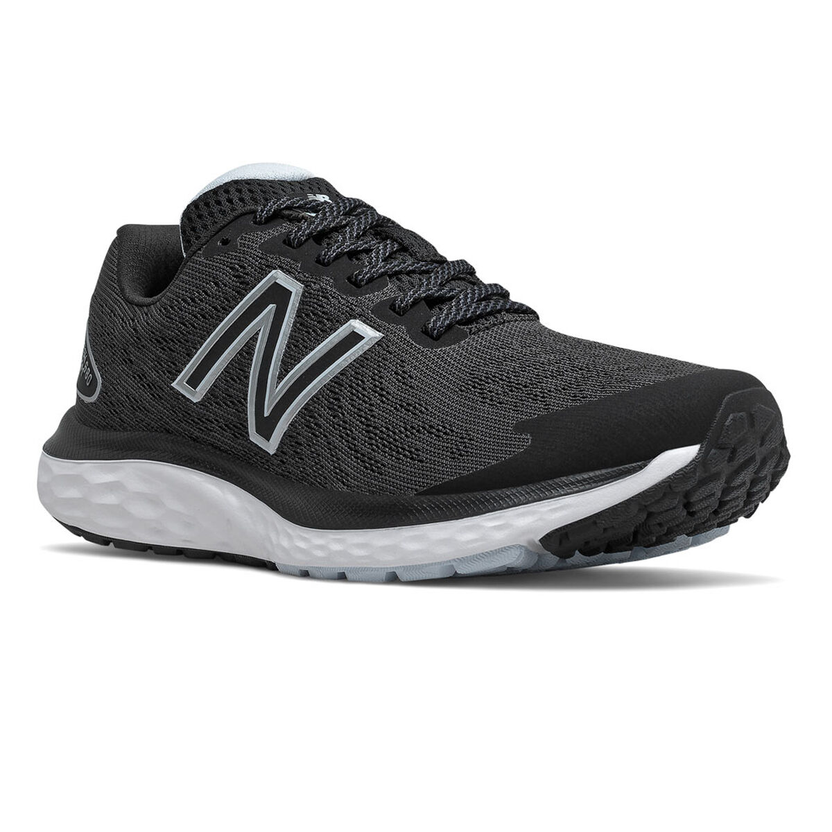new balance black and white running shoes