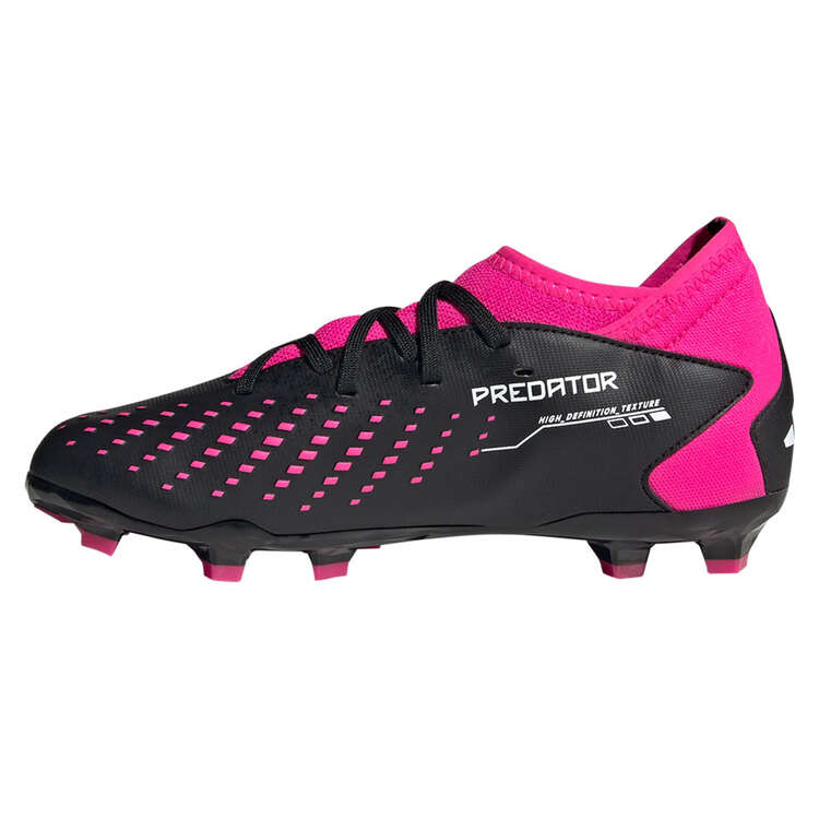 adidas Predator Accuracy .3 Kids Football Boots, Black/White, rebel_hi-res