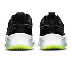 Nike Air Zoom Arcadia Kids Running Shoes, Black/White, rebel_hi-res