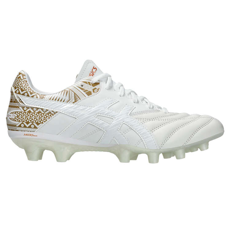 Asics Lethal Flash IT 2 Voyager Football Boots, White/Clay, rebel_hi-res