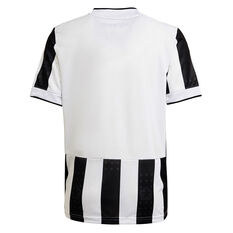 Juventus FC 2021/22 Kids Home Jersey Black/White 8, Black/White, rebel_hi-res