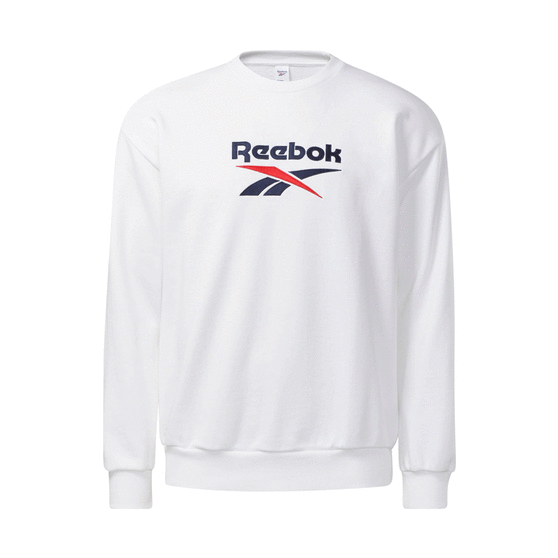 Reebok Mens Classics Vector Crew Sweatshirt, , rebel_hi-res