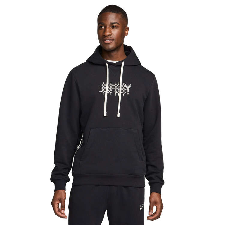 Nike Mens Kevin Durant Dri-FIT Standard Issue Pullover Basketball Hoodie, Black, rebel_hi-res