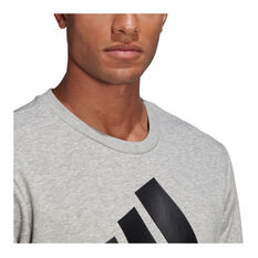 adidas Mens Essentials Big Logo Sweatshirt, Grey, rebel_hi-res