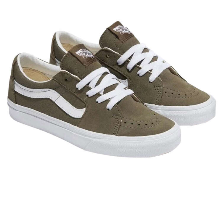 Vans Sk8 Low Casual Shoes Olive/White US Mens 4 / Womens 5.5, Olive/White, rebel_hi-res