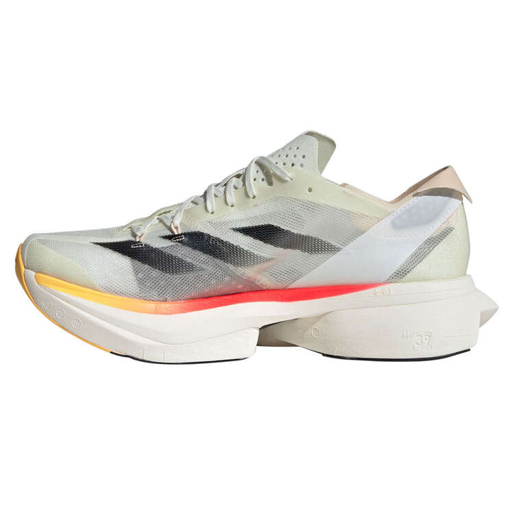 adidas Adizero Adios Pro 3 Mens Running Shoes Tan/Red US 8, Tan/Red, rebel_hi-res