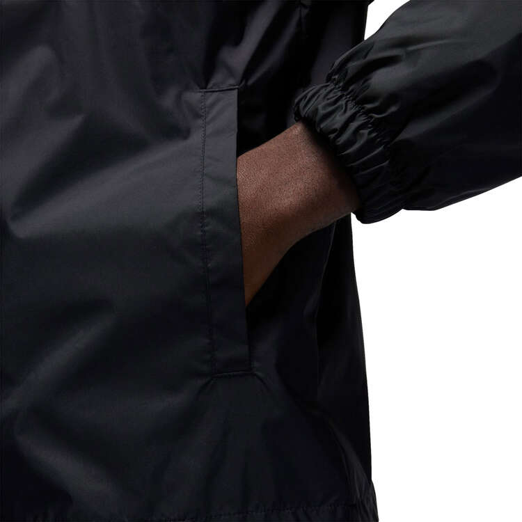Jordan Mens Essentials Woven Jacket, Black, rebel_hi-res