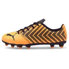 Puma Tacto 2 Kids Football Boots, Orange/Black, rebel_hi-res