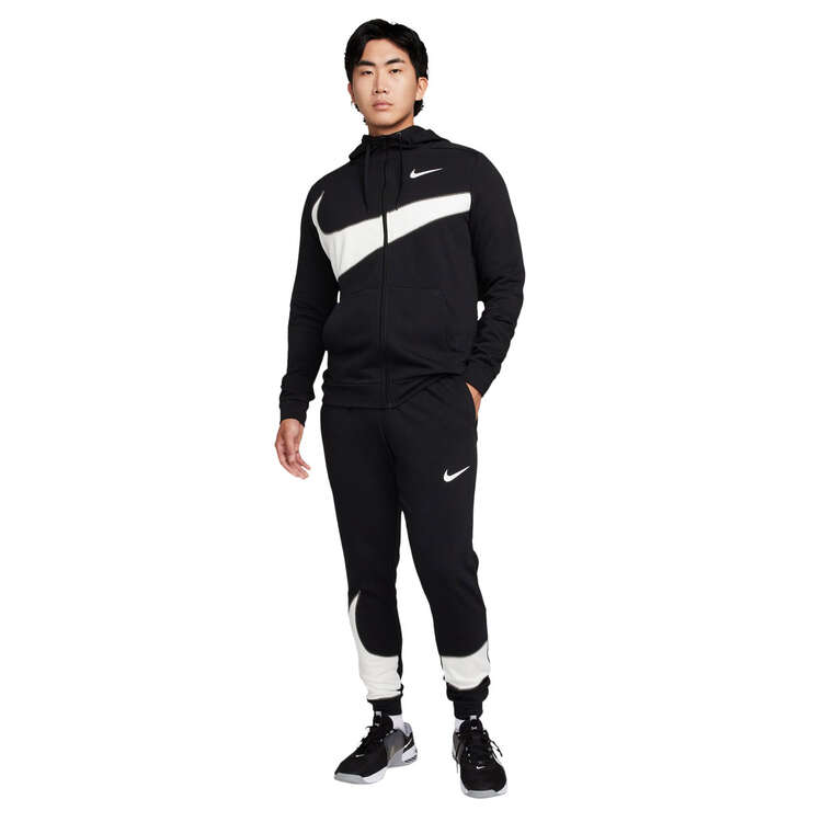 Nike Mens Dri-FIT Tapered Training Pants, Black, rebel_hi-res