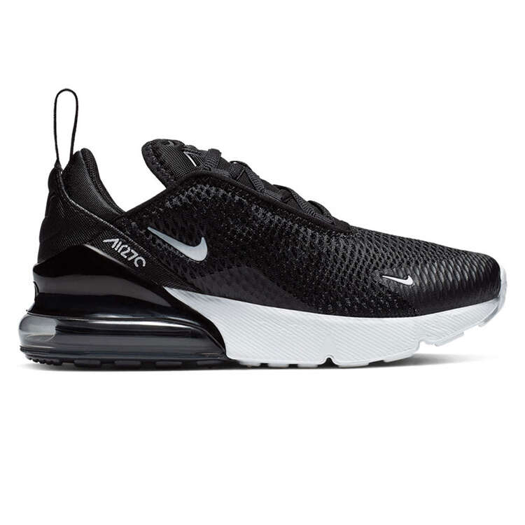 Nike Air Max 270 Kids PS Casual Shoes Black/White US 13 | Rebel Sport