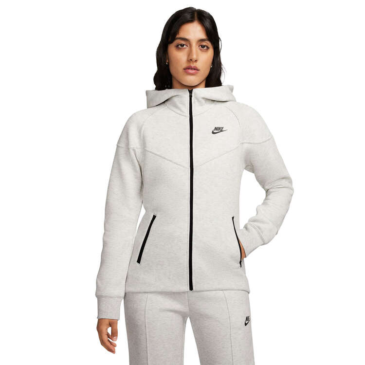 Nike Womens Sportswear Tech Fleece Windrunner Grey XS, Grey, rebel_hi-res