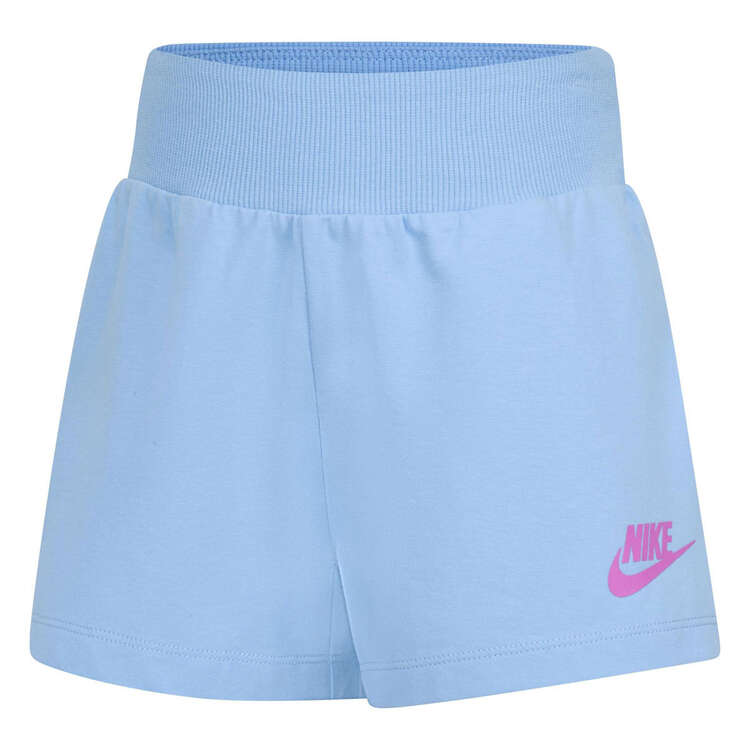Nike Junior Kids Jersey Shorts, Blue, rebel_hi-res
