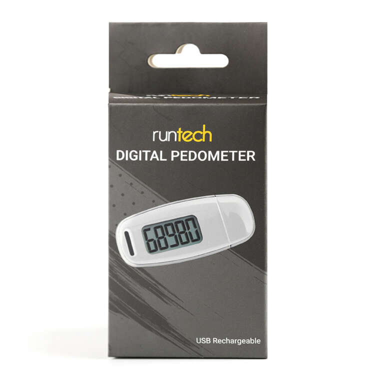 RunTech Digital USB Rechargeable Pedometer, , rebel_hi-res