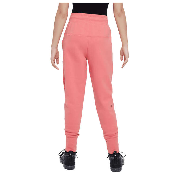 Nike Girls Sportswear Tech Fleece Pants Coral XS, Coral, rebel_hi-res