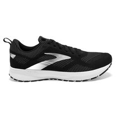 Brooks Revel 5 Womens Running Shoes Black/White US 6.5, Black/White, rebel_hi-res