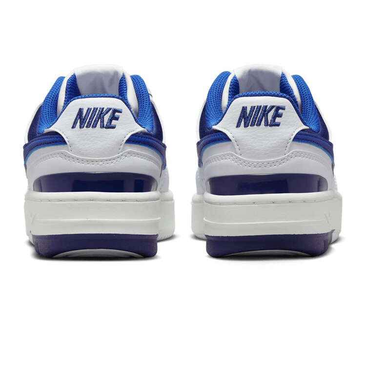 Nike Gamma Force Womens Casual Shoes, White/Blue, rebel_hi-res
