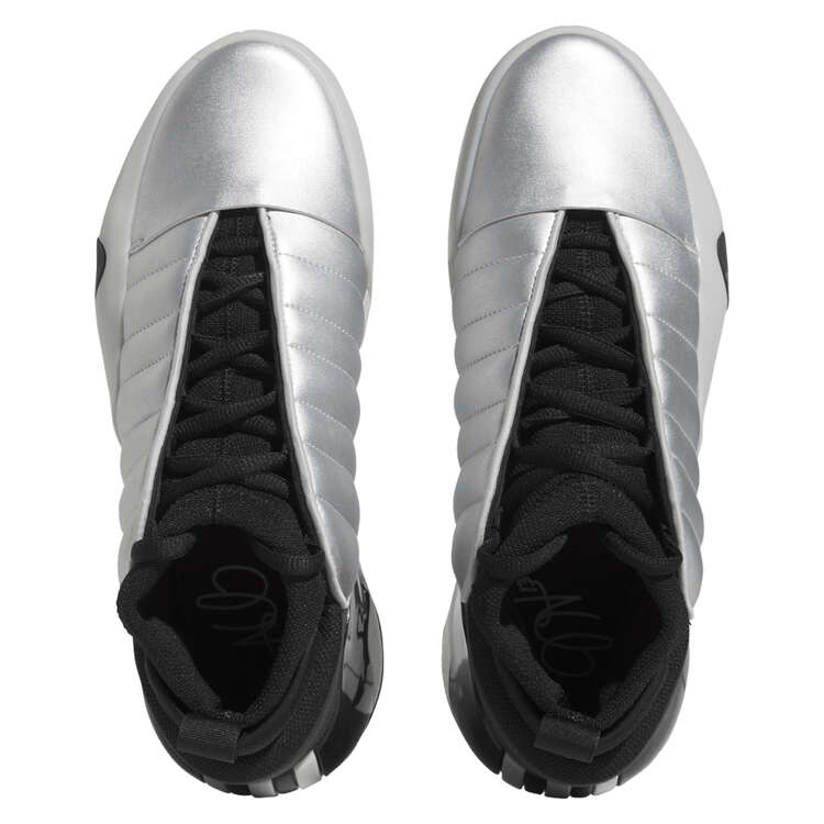 adidas Harden Volume 7 Basketball Shoes Silver/Black US Mens 7 / Womens 8, Silver/Black, rebel_hi-res
