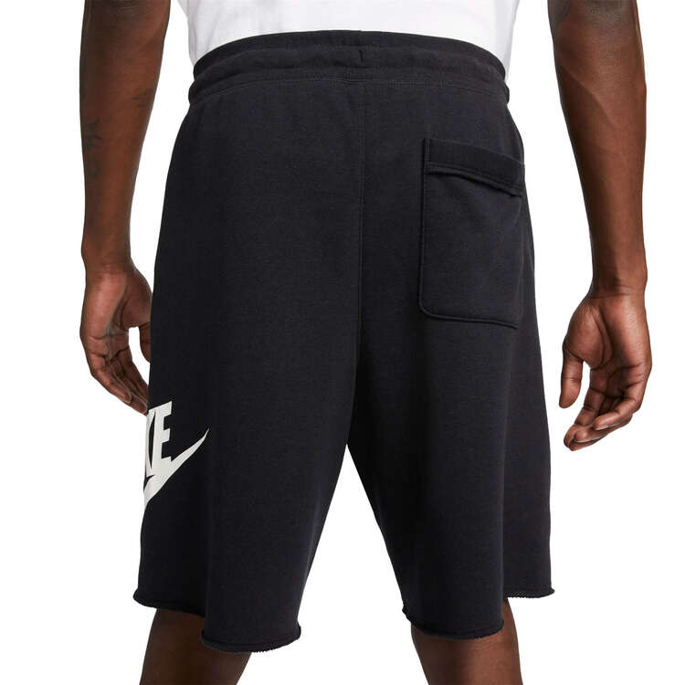 Nike Mens Club French Terry Alumni Shorts, Black, rebel_hi-res