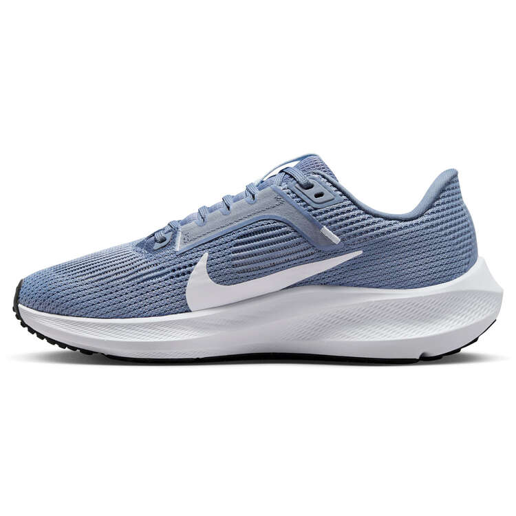 Nike Air Zoom Pegasus 40 Premium Womens Running Shoes, Grey/White, rebel_hi-res