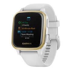 Garmin Venu SQ Smartwatch - White Light Gold, , rebel_hi-res