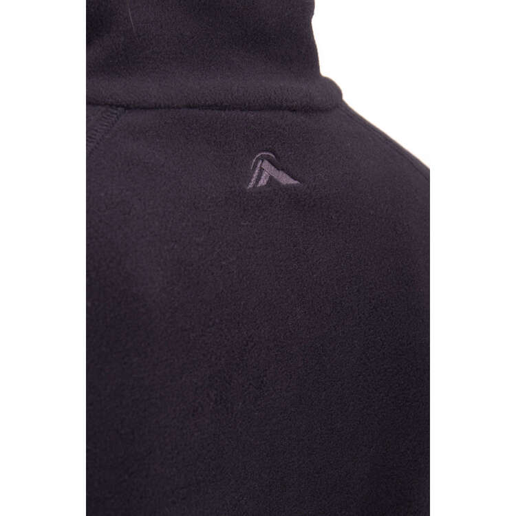 Macpac Women's Tui Polartec® Micro Fleece® Pullover, Black, rebel_hi-res