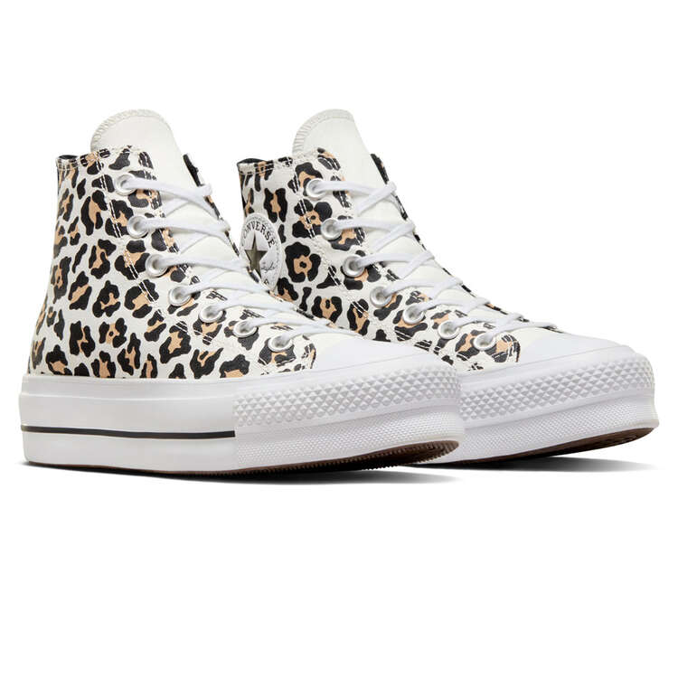 Converse Chuck Taylor All Star Lift High Womens Casual Shoes, Leopard, rebel_hi-res