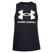 Under Armour Womens Sportstyle Graphic Muscle Tank, , rebel_hi-res