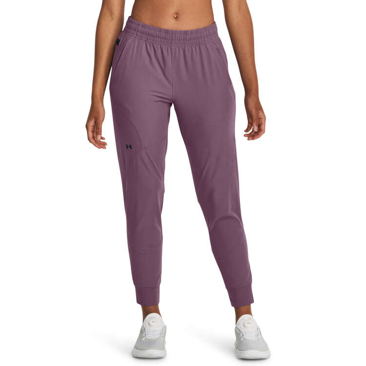Under Armour Womens Unstoppable Joggers Purple XL