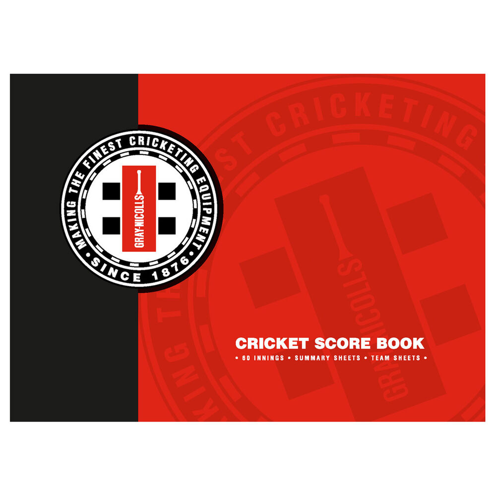 Rebel　Sport　60　Cricket　Scorebook　Nicolls　Gray　Innings