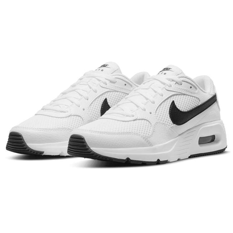 Nike Air Max SC GS Kids Casual Shoes White/Black US 4, White/Black, rebel_hi-res