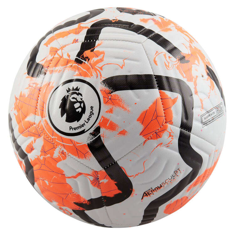 Nike 2023/24 Premier League Academy Soccer Ball Orange 3, Orange, rebel_hi-res