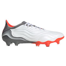 adidas Copa Sense .1 Football Boots White/Red US Mens 7 / Womens 8.5, White/Red, rebel_hi-res