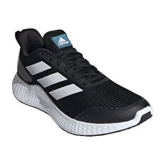adidas Edge Gameday Mens Running Shoes, Black/White, rebel_hi-res