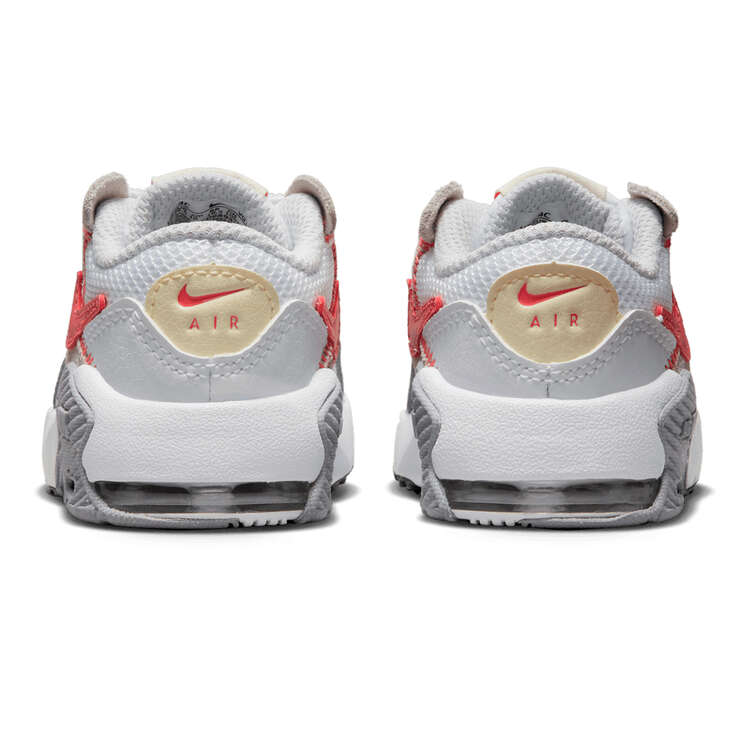 Nike Air Max Excee Toddlers Shoes, White/Pink, rebel_hi-res