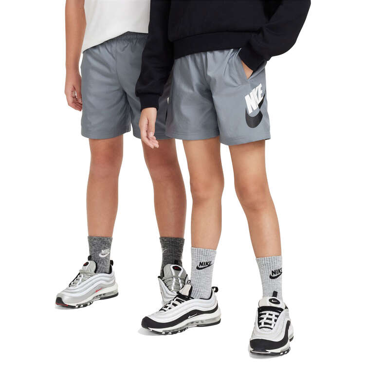 Nike Kids Sportswear Woven Shorts Grey XS, Grey, rebel_hi-res