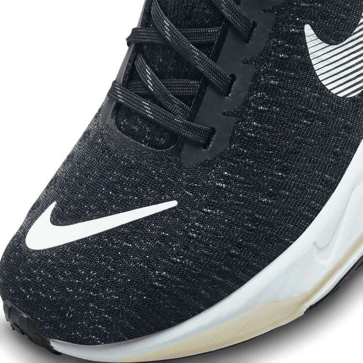 Nike ZoomX Invincible Run Flyknit 3 Womens Running Shoes, Black/Grey, rebel_hi-res