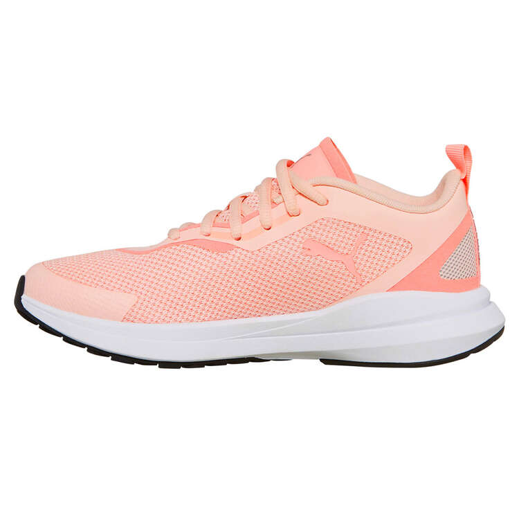 Puma Kruz Nitro GS Kids Running Shoes, Pink/White, rebel_hi-res