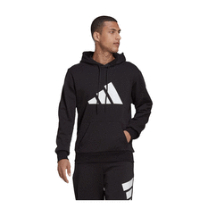 adidas Mens Sportswear Future Icons Logo Graphic Hoodie, Black, rebel_hi-res