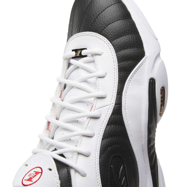 Reebok Answer III Basketball Shoes, White/Black, rebel_hi-res