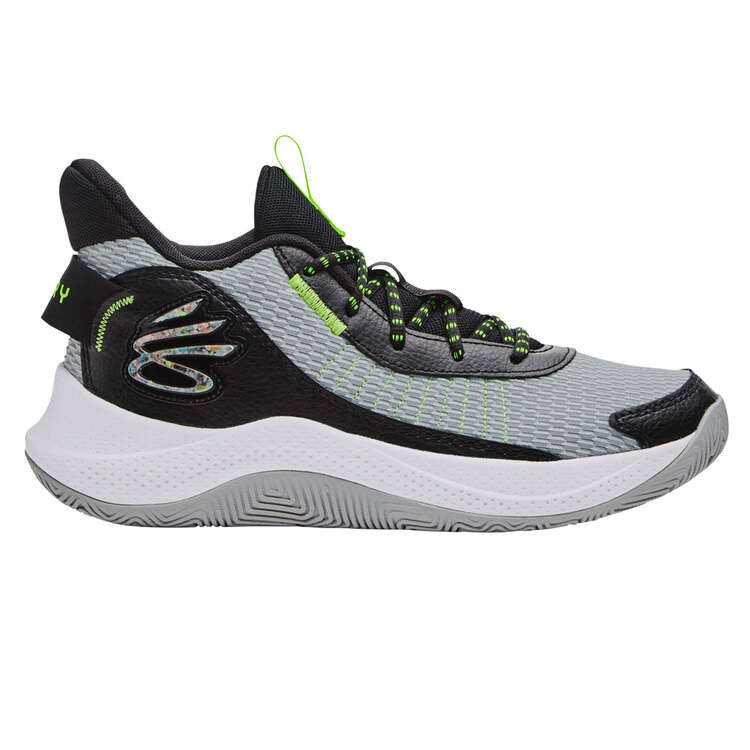 Under Armour Curry 3Z7 Basketball Shoes, Grey/Black, rebel_hi-res