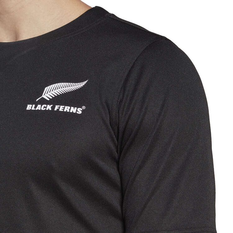 Black Ferns Mens 2022 Rugby World Cup Replica Jersey, Black, rebel_hi-res