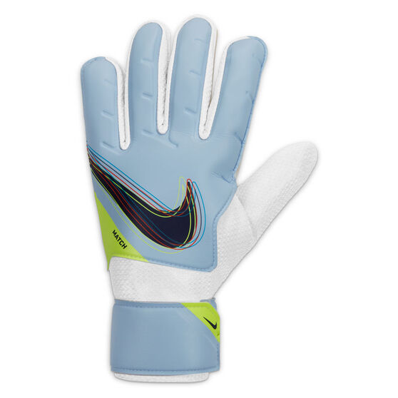 Nike Match Goalkeeping Gloves, Blue/White, rebel_hi-res