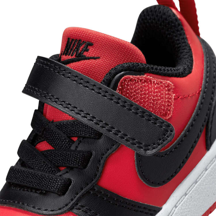Nike Court Borough Low Recraft Toddlers Shoes, Red/Black, rebel_hi-res