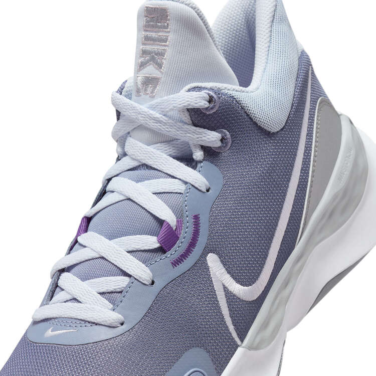 Nike Renew Elevate 3 Basketball Shoes, Carbon/White, rebel_hi-res