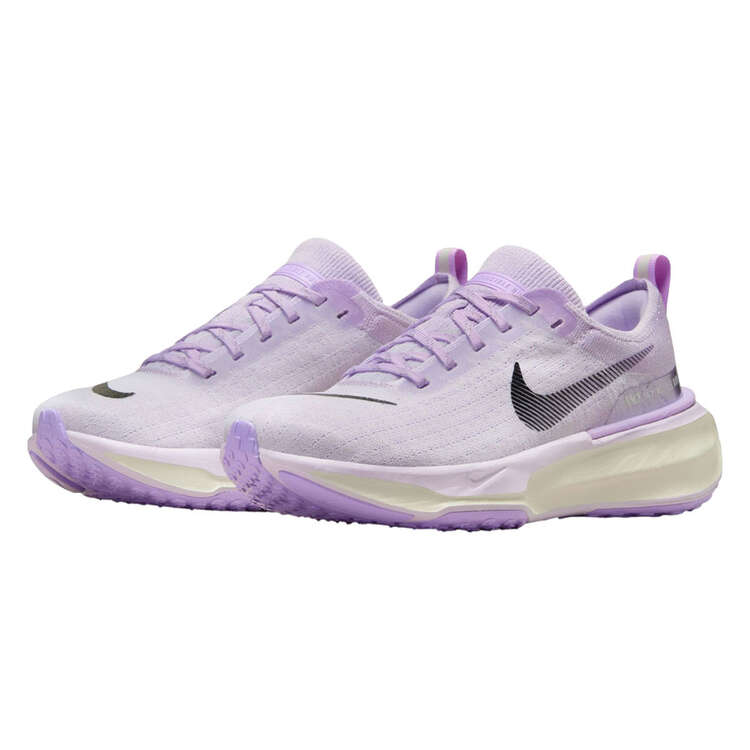 Nike ZoomX Invincible Run Flyknit 3 Womens Running Shoes Lilac/White US 6, Lilac/White, rebel_hi-res