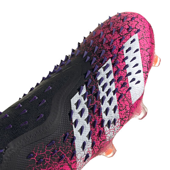 adidas Predator Freak + Football Boots Black US Mens 9 / Womens 10, Black, rebel_hi-res