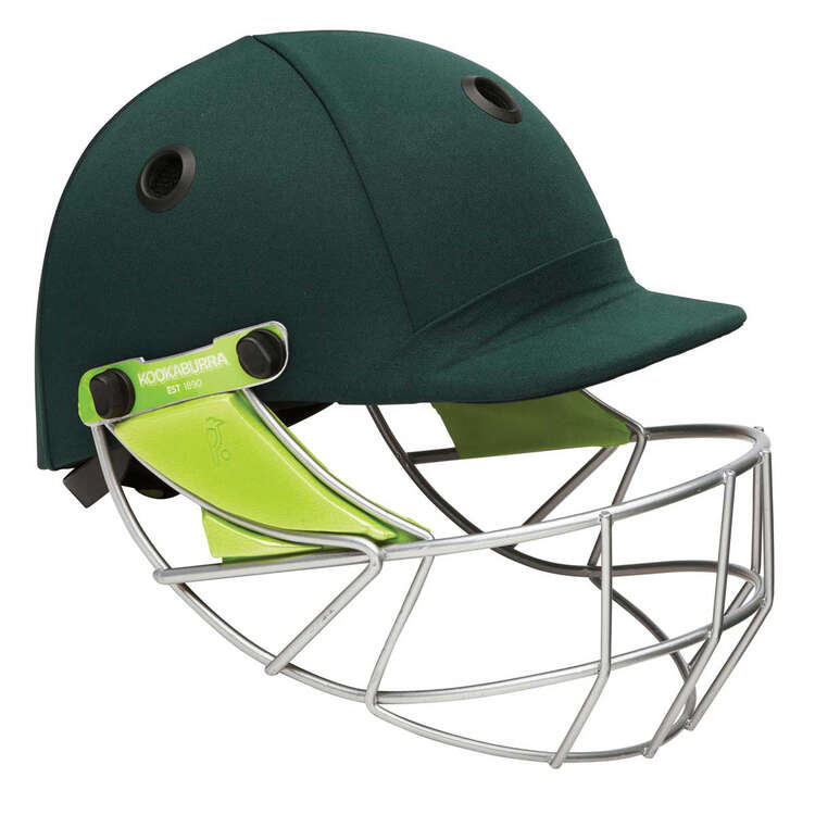Kookaburra Pro 600 Cricket Helmet Green XS / S, Green, rebel_hi-res